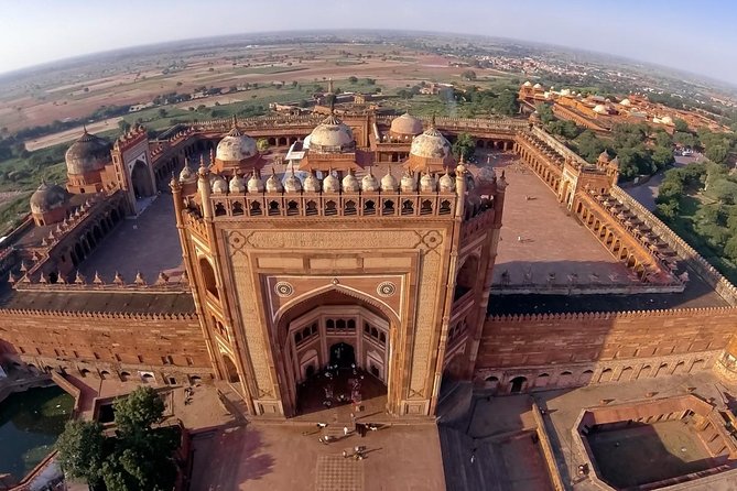 1-Day Private Tour to Agra with 3 UNESCO world Heritage from Delhi by Train - Fatehpur Sikri: the 16th-century planned city with a “ghost city” feel