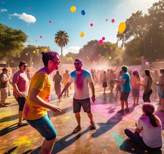 4 March - Enjoy Holi (Color Festival) w/ Local Delhi Family - Holi at a Delhi home feels different than public chaos