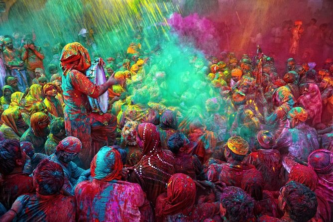 4th March - Enjoy Holi (Colour Festival) with Local Delhi Family - The Park Portion: Playing Holi With the Right Gear and Guidance
