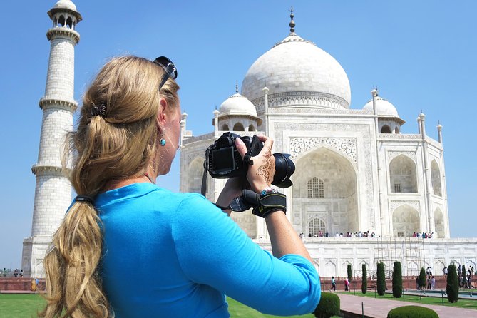 5 Days Private Golden Triangle Tour to Agra & Jaipur from Delhi - Agra Day 2: arriving right for photos and a quieter Taj angle