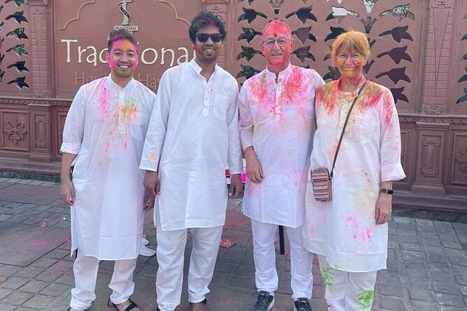 7 Day Golden Triangle Tour With Holi Colour Festival 4 March 2026 - Agra: Agra Fort, Itmad-ud-Daula, and Taj Mahal from two angles