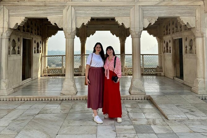 7-Days Private Golden Triangle with Pushkar Yoga Spiritual Tour - Day 3 in Agra: Taj Mahal Sunset View Point, Agra Fort, and Itmad-ud-Daula