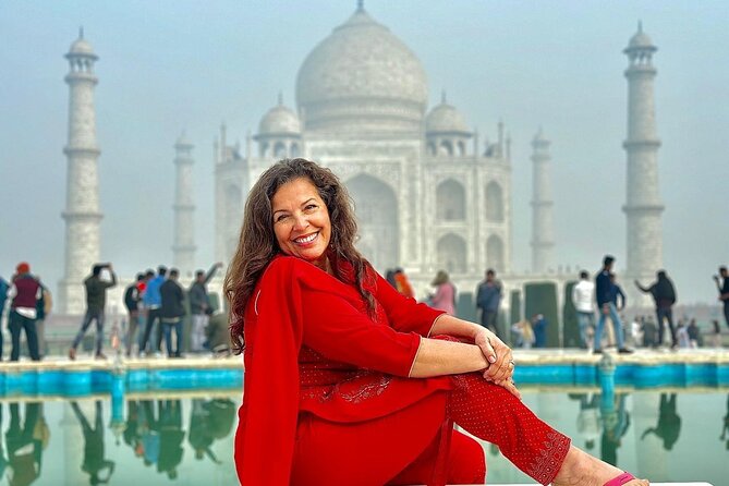 7-Days Private Golden Triangle with Pushkar Yoga Spiritual Tour - Day 5 in Jaipur: City Palace, Jantar Mantar, Hawa Mahal, and Jal Mahal Photo Time