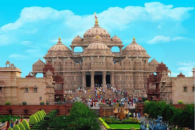 Akshardham Temple Tour Exhibition, Light & Water Show with Transfers - English-Speaking Guidance, With Real-World Variations