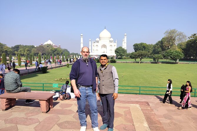 All Inclusive Delhi to Agra Taj Mahal and Agra Fort Private Trip - Pickup, The Drive To Agra, And Staying Comfortable
