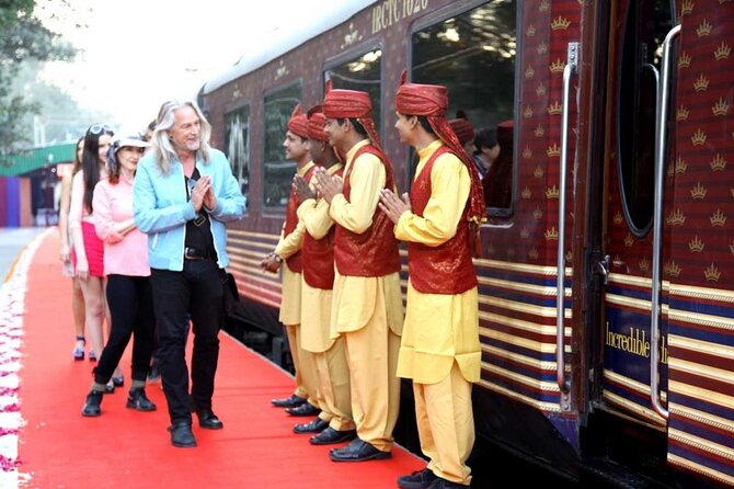All Inclusive Luxury Taj Mahal Tour from Delhi by Express Train - Getting started: 6:30 pickup and train e-tickets with ID proof