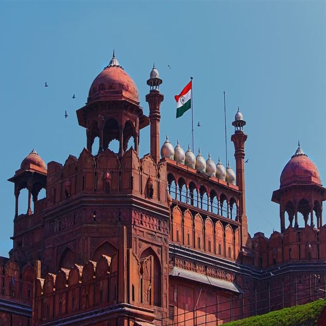 All Inclusive Old & New Delhi Private Day Trip with Tuk Tuk - Red Fort: Outside Views That Still Hit the Mark