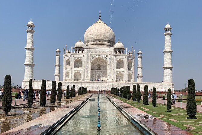 All Inclusive Same Day Trip to Taj Mahal & Agra Fort from Delhi - The Taj Mahal stop: tickets, battery bus, and timing choices