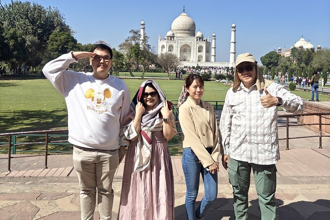 All Inclusive Taj Mahal, Agra Fort, Baby Taj Car with Local Guide - Taj Mahal visit: guided storytelling plus photo-position help