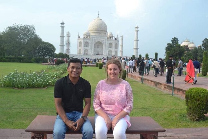 All Inclusive Taj Mahal Day Tour from Delhi by Superfast Train - Agra city sightseeing by private A/C car: comfort that saves energy