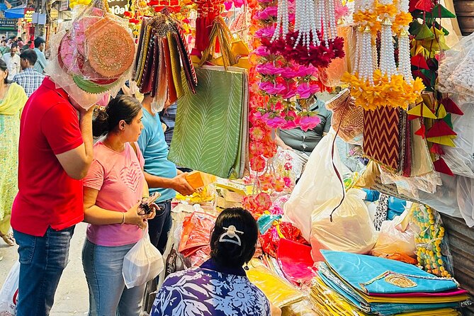 Customized Half Day and Full Day Delhi Shopping, Street Food Tour - Kinari Bazaar: wholesale wedding borders and celebration supplies