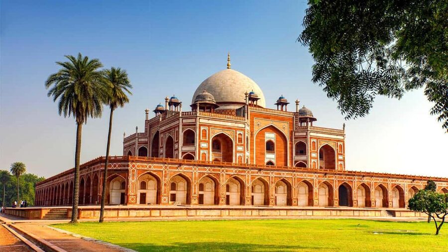 Delhi-Agra-Jaipur Golden Triangle Multiday trip with Safari - Delhi: Red Fort, Humayun’s Tomb, and Real City Energy