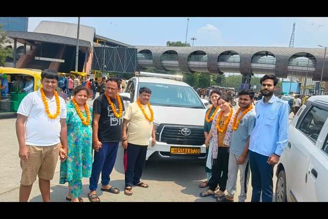 Delhi Airport Private Transfer to or from New Delhi and NCR - Covered area: New Delhi plus the NCR network