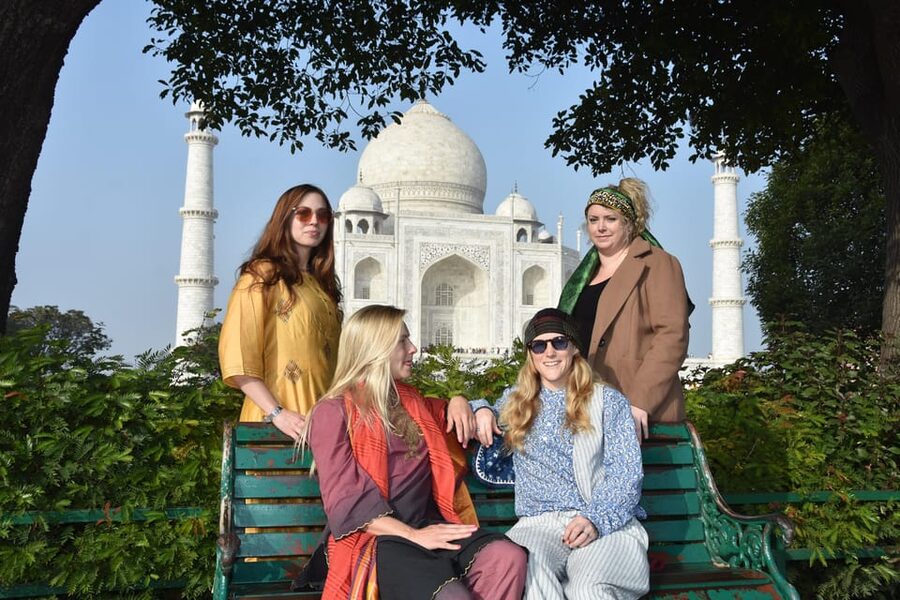 Delhi: Airport to Airport Layover Taj Mahal City Tour By Car - Price and value: $29 per person for transport, guide, and major sights