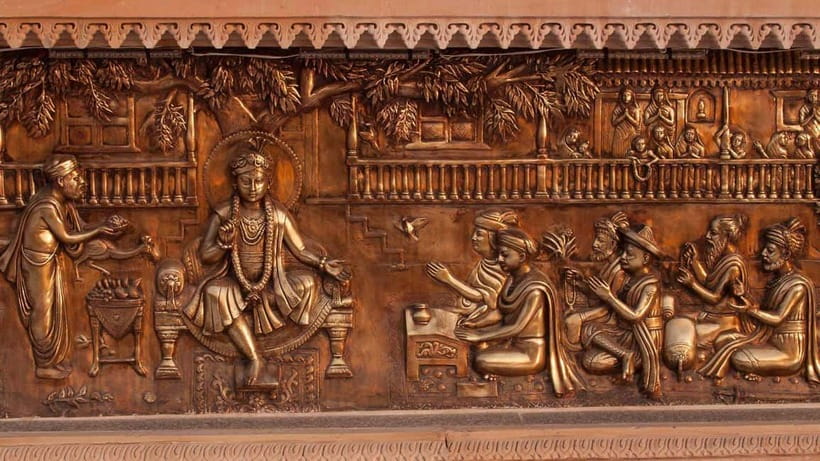 Delhi: Akshardham Temple Tour with Light and Water Show - Sahajanand Darshan: the water show that tells a lesson