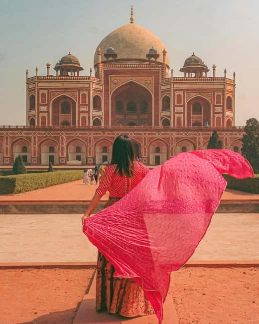 Delhi: Humayun's Tomb UNESCO World Heritage Walking Tour - Humayun’s Tomb Architecture: Red Sandstone, White Marble, and Latticework