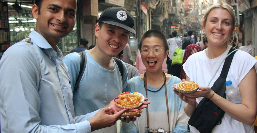 Delhi: Old Delhi Street Food Tour with Rickshaw Ride - Chandni Chowk street food time: your best chance to try the classics