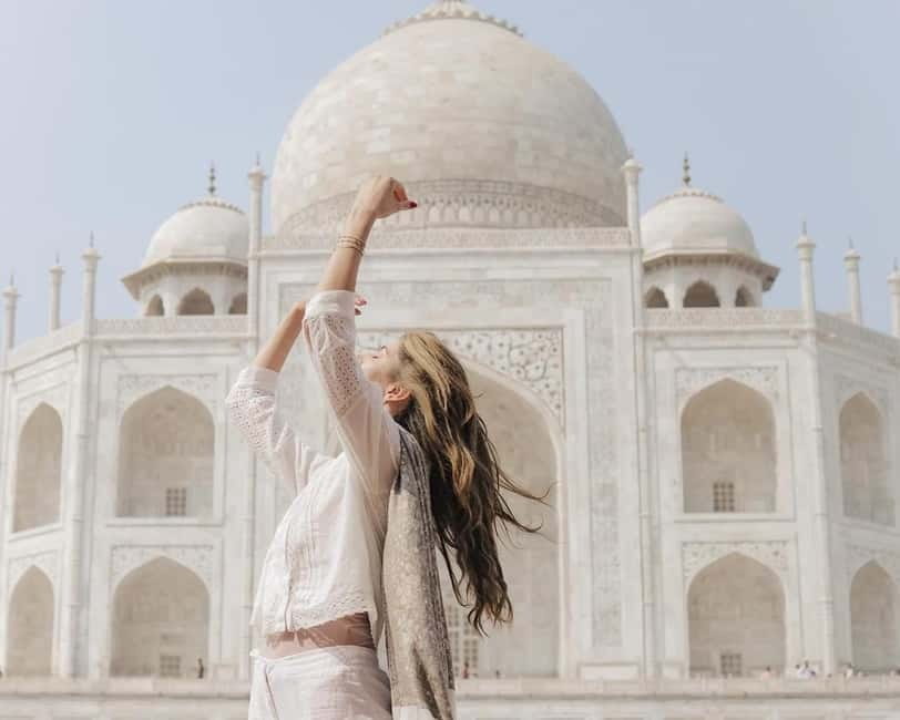 Delhi: Private 3-Day Golden Triangle Tour with Hotel - Day 2: sunrise Taj Mahal, Agra Fort, and the road to Jaipur