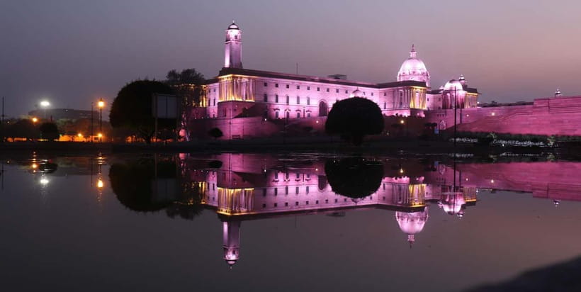 Delhi: Private Old & New Delhi Tour – Full or Half Day - The political heart, a drive past Parliament and the Presidential House