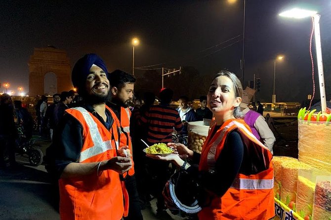 Delhi Starry Night Cycling Tour - Connaught Place at the End: Midnight Snacks and Market Energy