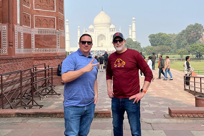 Delhi : Sunrise Taj Mahal & Elephant conservation - All Inclusive - Sunrise Taj Mahal in softer light and tighter crowd control