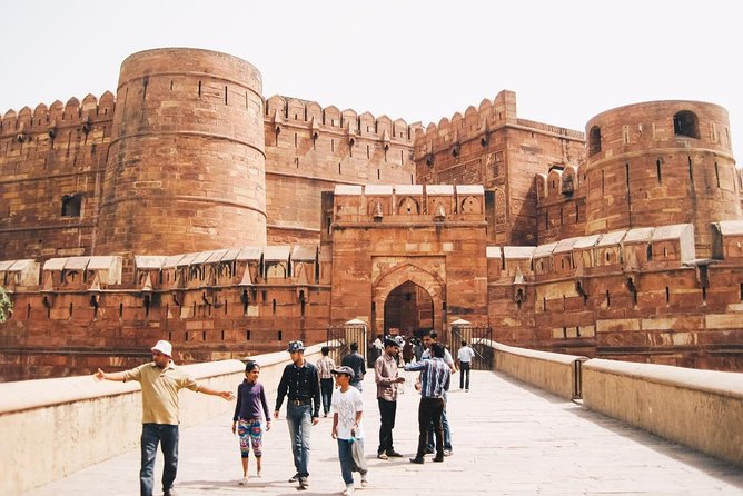 Delhi: Taj Mahal & Agra Day Tour by Superfast Train All Inclusive - Mehtab Bagh, Sunset Point: the river view you will remember