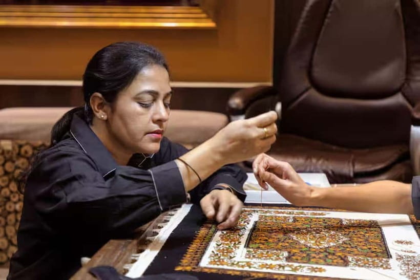 Delhi: Textile Trail Tour with Artisan Interaction - Key Highlights to Mark on Your Map
