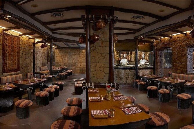 Experience Indian Food at Bukhara, ITC Maurya - Entering Bukhara’s tandoor-first dining room