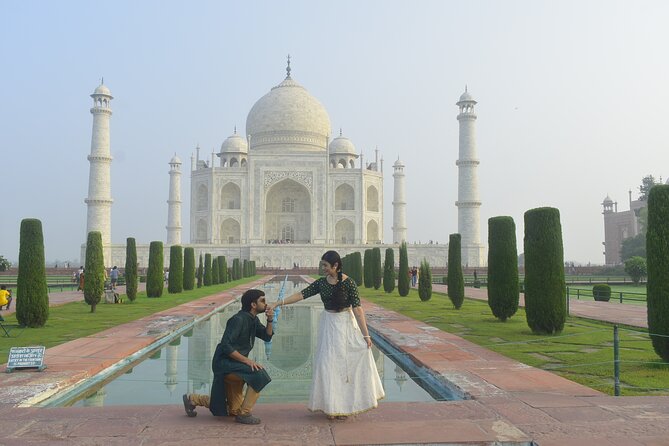 From Delhi: 2 Days Taj Mahal & Agra City Tour With Fatehpur Sikri - Mehtab Bagh at sunset: the calmer Taj moment
