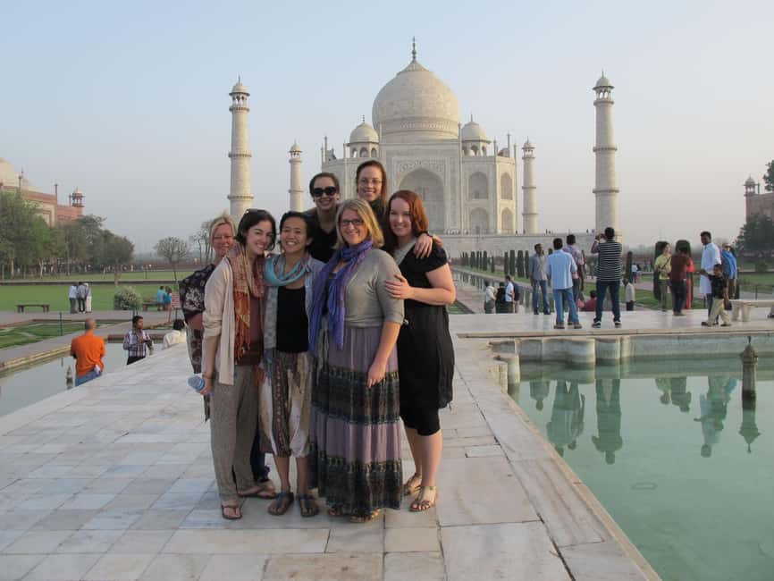 From Delhi: 4-Day Private Golden Triangle Tour India - Day 1: Delhi Pickup, Agra Arrival, and the Taj Mahal in Daylight