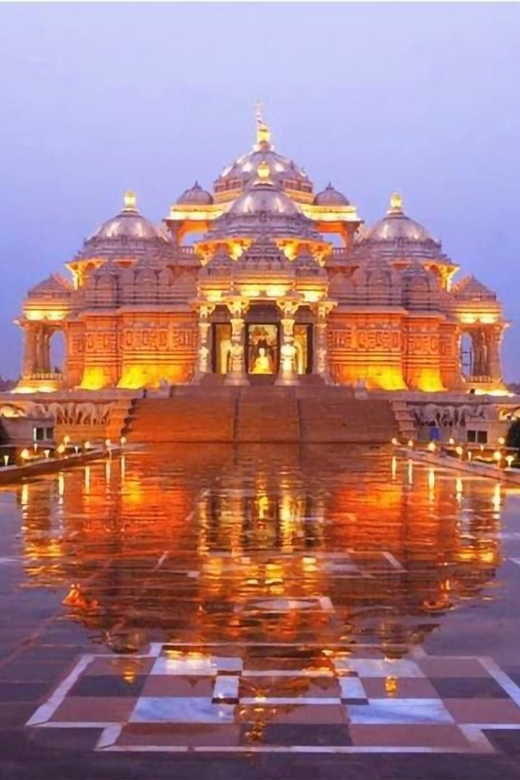 From Delhi: Akshardham Tour With Light & Water Show - Sahajanand Darshan: Exhibitions That Set the Tone