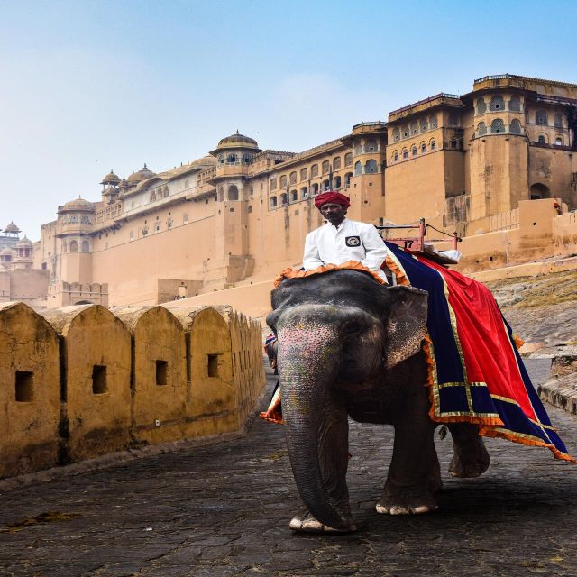 From Delhi: Golden Triangle Multi-Day Guided Private Tour - Jaipur: Amber Fort, City Palace, and Hawa Mahal viewpoints