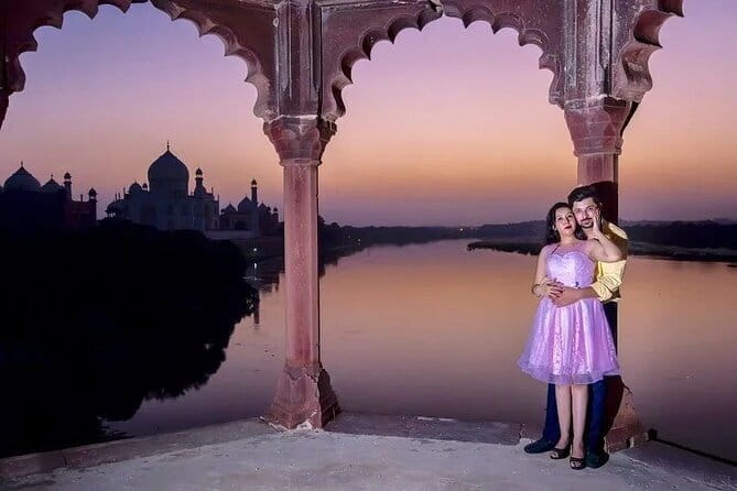 From Delhi: Overnight Taj Mahal & Agra City Tour by Car - Day 1 in Agra: Baby Taj, Agra Fort, then sunset at Mahtab Garden