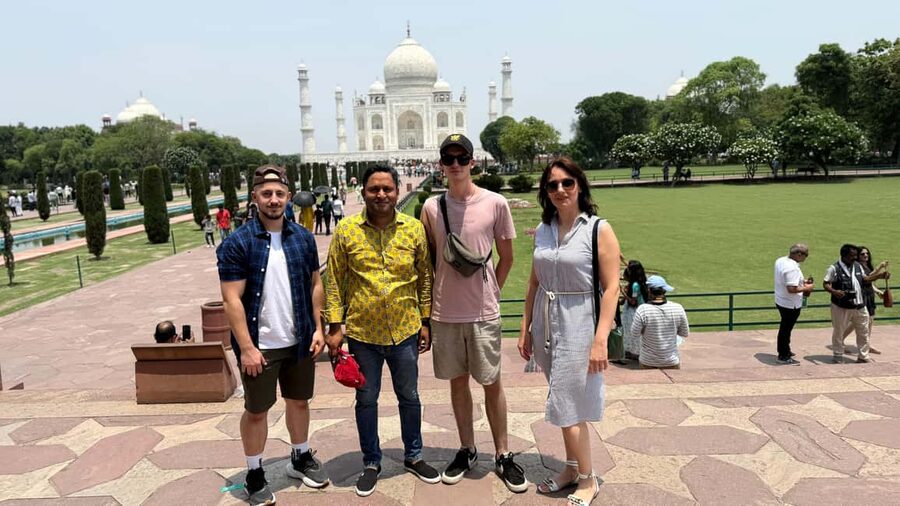From Delhi: Private Agra & Taj Mahal Tour with 5 <em> Lunch – Key Reasons This Agra Tour Works Well’ /></p>
<ul>
<li><strong>Skip-the-queue access</strong> to major monuments, so your day starts faster.</li>
<li><strong>Private guide in your language</strong> (English, French, Japanese, Russian, Spanish) for clear explanations.</li>
<li><strong>Door-to-door pickup and drop-off</strong> from hotels or airports in Delhi-NCR areas.</li>
<li><strong>A comfortable private AC ride</strong> with a halfway refreshment stop.</li>
<li><strong>UNESCO sites focused itinerary</strong>, centered on Taj Mahal and Agra Fort.</li>
<li><strong>Clean lunch setup</strong> (buffet in a 5 star hotel if you choose that option).</li>
</ul>
<h2>From Delhi to Agra Without the Usual Headaches</h2>
<p><img width="820" height="461" decoding="async" src=