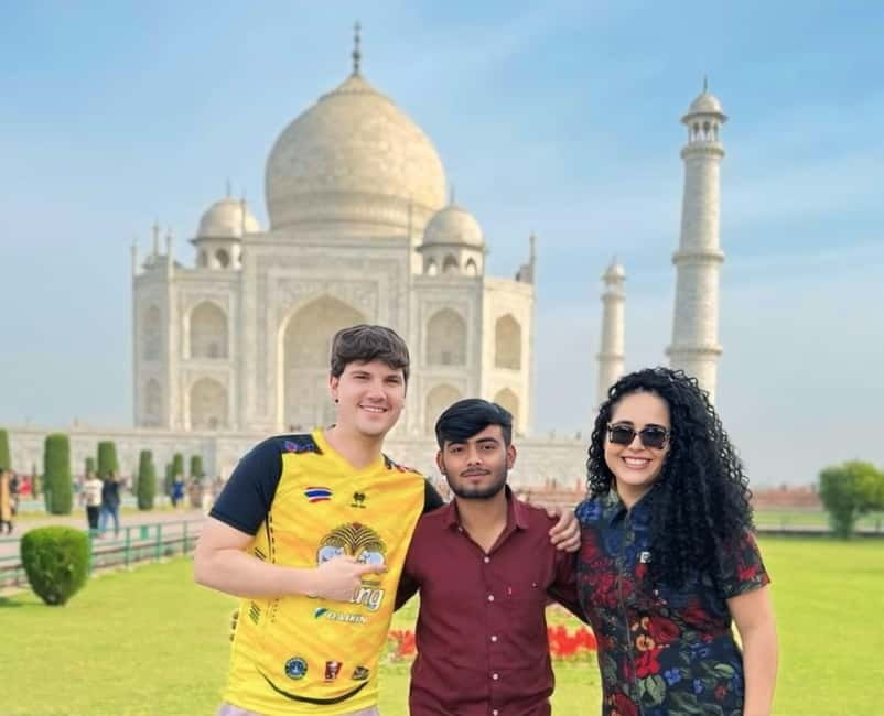 From Delhi: Private Taj Mahal & Agra Tour with 5<em> Lunch – Key things that make this tour worth your time’ /><br />
• <strong>Private pickup, drop-off, and a 3-hour drive</strong> each way in an air-conditioned car</p>
<p><p>• <strong>Sunrise Taj Mahal timing</strong>, with time on site to see it with your guide and then at your own pace</p>
</p>
<p><p>• <strong>Agra Fort built by Akbar (1565)</strong>, including gardens and Mughal-era halls</p>
</p>
<p><p>• <strong>Baby Taj (Itmad-ud-Daulah) before heading back to Delhi</strong>, for a quieter finale</p>
</p>
<p><p>• <strong>Optional 5-star buffet lunch</strong>, with drinks not included</p>
</p>
<h2>Private Delhi to Agra transfer that saves you real effort</h2>
<p><img width="820" height="615" decoding="async" src=