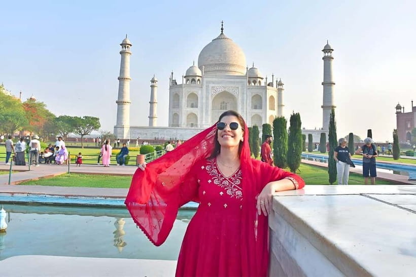 From Delhi: Sunrise Taj Mahal, Agra Fort & Baby Taj Day Tour - 3:00 AM Delhi Pickup and Private A/C Comfort