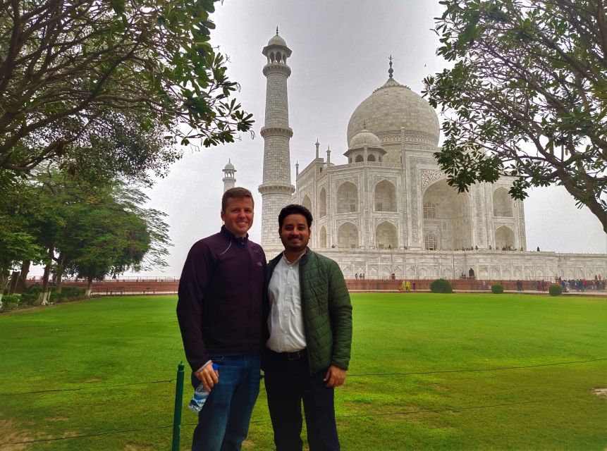 From Delhi: Sunrise Taj Mahal & Agra Private Day Trip By Car - Meeting Your Guide in Agra, and Getting More Than Photos