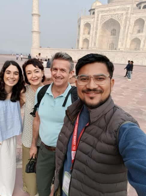 From Delhi: Sunrise Taj Mahal and Agra City Day Tour By Car - The Taj Mahal visit, skip-the-line plus a guide who knows what to point at