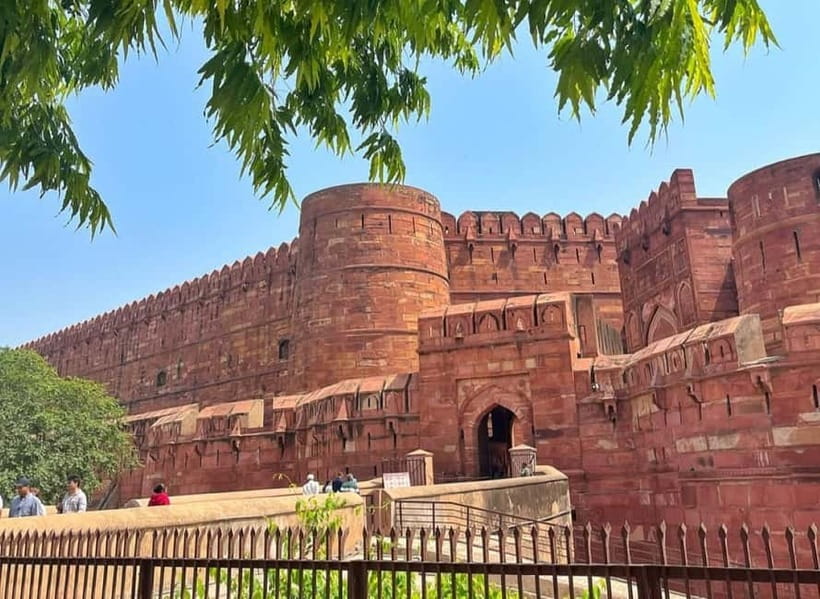 From Delhi: Taj Mahal & Agra Day Tour by Superfast Train - Agra Fort for panoramic views and a second layer of meaning