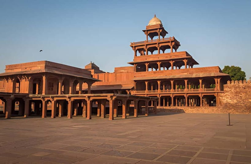 From Delhi: Taj Mahal, Agra Fort & Fatehpur Sikri Day Trip - Lunch at an Indian Multi-Cuisine Restaurant (and the Breakfast Swap)