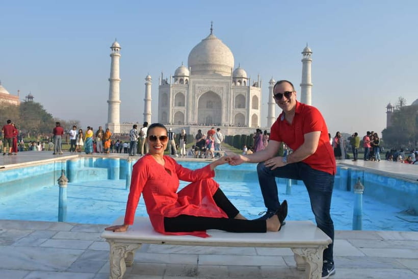 From Delhi: Taj Mahal & Agra Tour by Superfast Train - Lunch at a 5 Star Hotel: Comfortable Reset Between Monuments