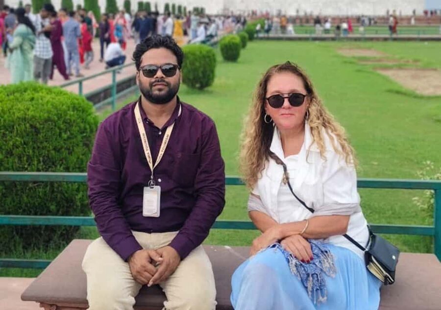 From Delhi : Taj Mahal & Agra Tour with 5<em> Lunch – Private AC car from Delhi, with clear pickup options and a real clock’ /><br />
This is the kind of day trip that works because the hard part is handled for you: getting from Delhi to Agra and back. You get pickup from one of five areas in the Delhi region, including Noida, New Delhi, Gurugram, Faridabad, and Aerocity. Drop-off is also back in the same set of zones, so you are not stuck figuring out the return.</p>
<p><p>The full experience runs about 12 hours, which sounds big until you see how the time is actually used. You get a guided visit at <strong>Taj Mahal</strong> (about 2 hours), a break for lunch (up to about 2 hours), guided time at <strong>Agra Fort</strong> (about 1 hour), and a shorter guided visit at <strong>Baby Taj</strong> (about 30 minutes). That mix tells you the tour is designed for maximum sight coverage without turning into a marathon of walking between random stops.</p>
</p>
<p><p>One more practical point: it is listed as a <strong>private group</strong> experience. That usually means less waiting around and fewer awkward turn-taking moments than big shared tours. It does not remove all crowds at the monuments, but it does help the day feel controlled.</p>
</p>
<h2>Taj Mahal guided visit, built by Shah Jahan for Mumtaz Mahal</h2>
<p><img width="900" height="506" decoding="async" src=