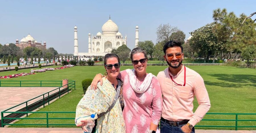 From Delhi: Taj Mahal and Agra Day Tour by Super-fast Train - Baby Taj (Itimad-Ud-Daulah Tomb): where the marble detail shines