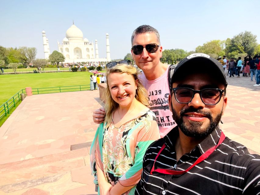 From Delhi: Taj Mahal and Agra Day Tour by Super-fast Train - Hotel pickup in Delhi-NCR, station handoff, and what you should expect