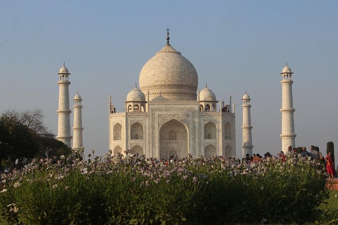 From Delhi Taj Mahal and Agra Fort Private Tour By India's fastest Train - J.K. Cottage Industries and the Agra bazaar break