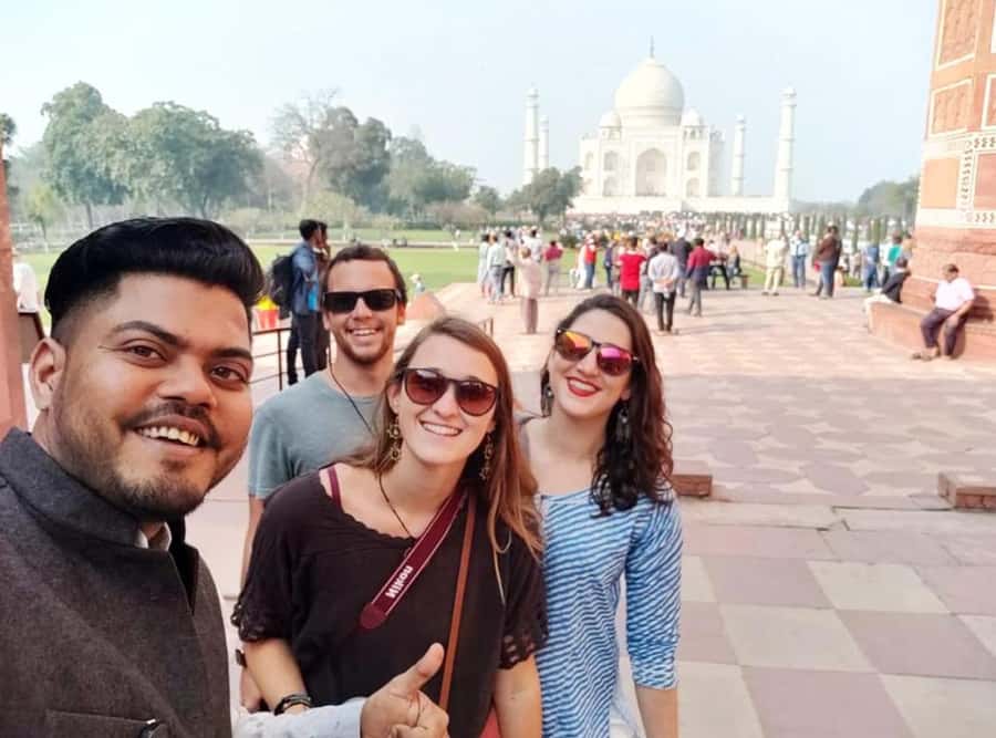 From Delhi: Taj Mahal Sunrise, Agra Fort & Baby Taj Day Tour - Private AC car value from Delhi, Gurgaon, or Noida