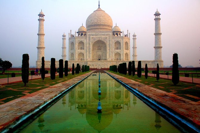 From Delhi : Tajmahal Sunrise tour with Agra fort, Baby Taj, Meal - Private pickup in Delhi NCR, then an A/C ride to Agra
