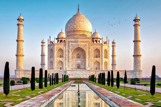 Golden Triangle Tour 3 Days - Day 2 in Agra: Sunrise Taj Mahal and Agra Fort Built for Big-Name Fans