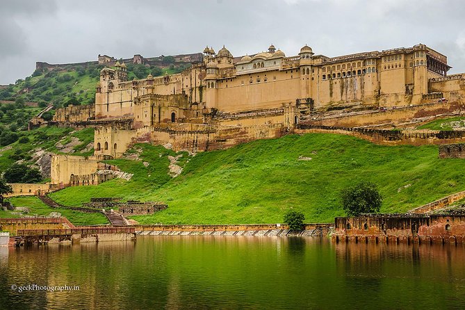 Golden Triangle with Wildlife and Royal Castle Stay - Day 5 Jaipur grand hits: Amber Fort jeep ride, City Palace, Hawa Mahal, Jantar Mantar