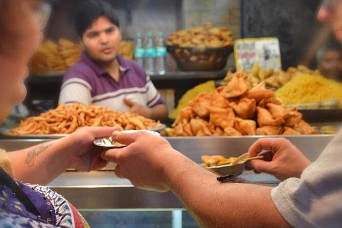 Local Delhi Food Tour with Tour Guide - walk and taste street food - Chandni Chowk Pasar Stop: Jalebi, Lassi, Rice Pudding, and More